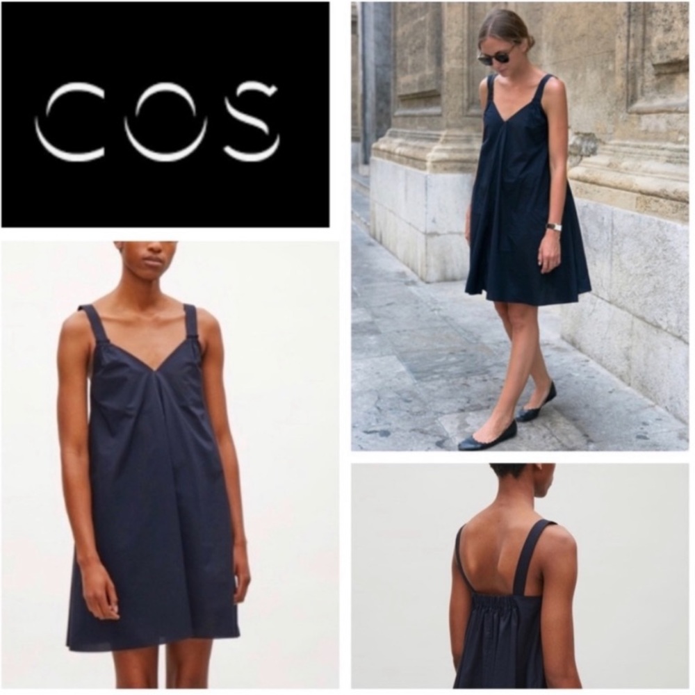 COS Navy Blue Sundress